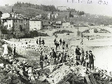 Ponte a Signa -  25  Sistemazione dell`Arno Visita al cantiere 1903