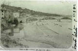 Ponte a Signa -  15  Sistemazione dell`Arno - Cantiere dell`impresa detto DELLA SALITA 1902