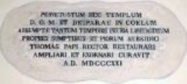 Pervetustum hec templum 2005 | Castagnolo di Lastra a Signa