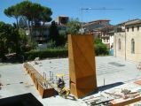 Lastra a Signa Piazza Garibaldi lavori di riqualificazione 2008