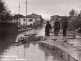 Via Livornese, ponte sul torrente Rimaggio (4 novembre 1966) | Lastra a Signa