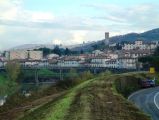 La passerella pedonale e San Martino sullo sfondo (2004)