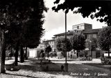 Lastra a Signa,  La Posta con i giardini del Campino 1960