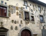 La facciato del Palazzo del Podestà al Galluzzo