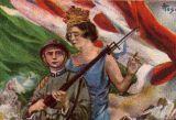Cartolina di inizio '900 del 68° Reggimento