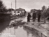 Via Livornese, ponte sul torrente Rimaggio (novembre 1966)