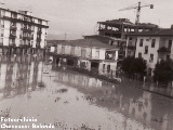 Via Livornese, zona Il Bivio (Vie Gramsci-Livornese-Cipriani) (novembre 1966)