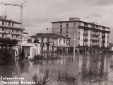 Via Livornese, zona Via Cipriani, piazza Firenze nel 2009 (novembre 1966)