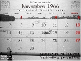 Lastra, via Di Sotto dal ponte sull'Arno (novembre 1966)