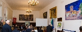 Comune di lastra Signa-Sala Consiliare - Cerimonia di Donazione del Dipinto 'Notturno sulla torre di Baccio'