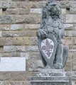 Marzocco, simbolo della Repubblica fiorentina. Piazza della Signoria, Firenze.