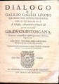 Il Dialogo di Galileo Galilei