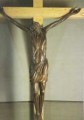 Crocifisso 1994 bronzo alt. m. 2,80 - Chiesa della Nativita Lastra a Signa