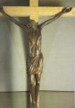 Crocifisso 1994 bronzo alt. m. 2,80 - Chiesa della Nativita Lastra a Signa
