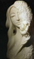 Ritratto a Mariarosa marmo 2002 alt. cm 80