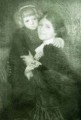 1907. Madre con bambina, Signa, olio su tela, 65x97