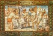 1933.Bozzetto ad acquerello <br>preparatorio per sede c.r.o. Orvieto