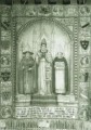 1933. Urbano IV con San Tommaso e San Bonaventura istituisce la solennità del Corpus Domini, Orvieto, 290x300, Orvieto, Opera del Duomo