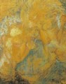 Ricordo, 1980. Olio raschiato su compensato, cm. 54x45
