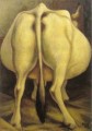Vacca gravida, 1953-55. Olio su masonite, cm. 66x46