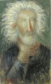 Il pittore Bargellini, 1991. Olio su compensato, cm. 57x35