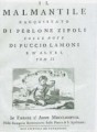 Il Malmantile raquistato di Perlone Zipoli (Lorenzo Lippi) anno 1788