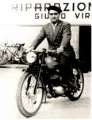 Carlo Buti a Lastra a Signa col suo Mi-VAL (1955)