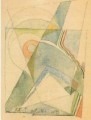 Spiralata, 1933,<br> tecnica mista su carta, mm. 215x152