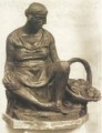 La venditrice, 1928, bronzo (Ub.Ign.)