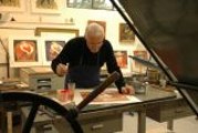Piccoli ritocchi nella stamperia Pistelli