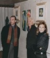 2001 Il critico Giovanni Faccenda,Giovannie e Patrizia Maranghi