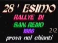 Rallye La Selva (28^di San Remo)