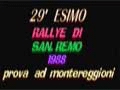 Rallye Prova a Monteriggioni