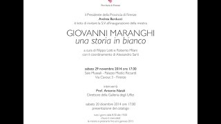 Omaggio a Giovanni Maranghi : Una storia in bianco